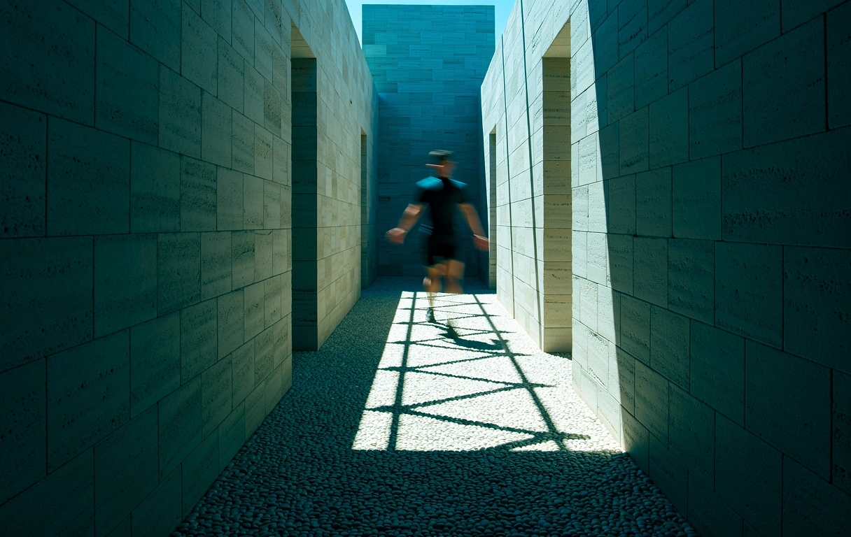 Architectural rhythm and light